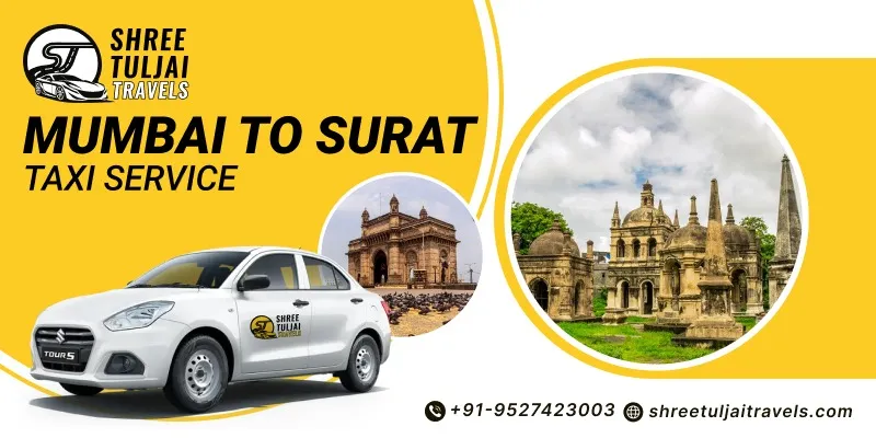 Mumbai to Surat Taxi